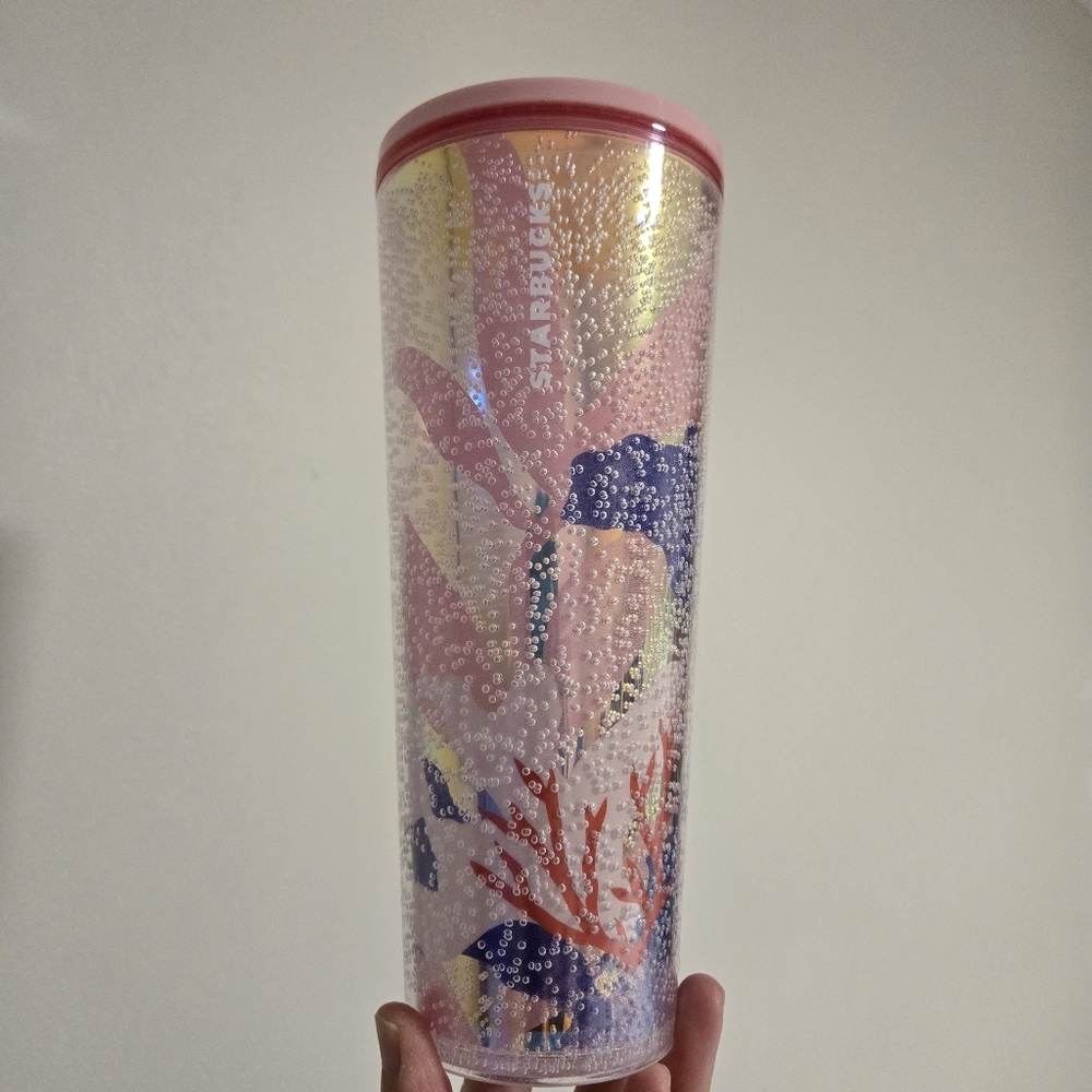 Starbucks Coral Reef Tumbler 24oz